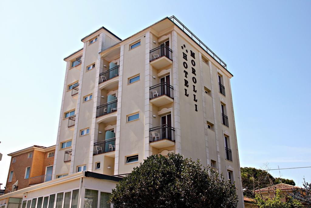 Hotel Morolli リミニ エクステリア 写真